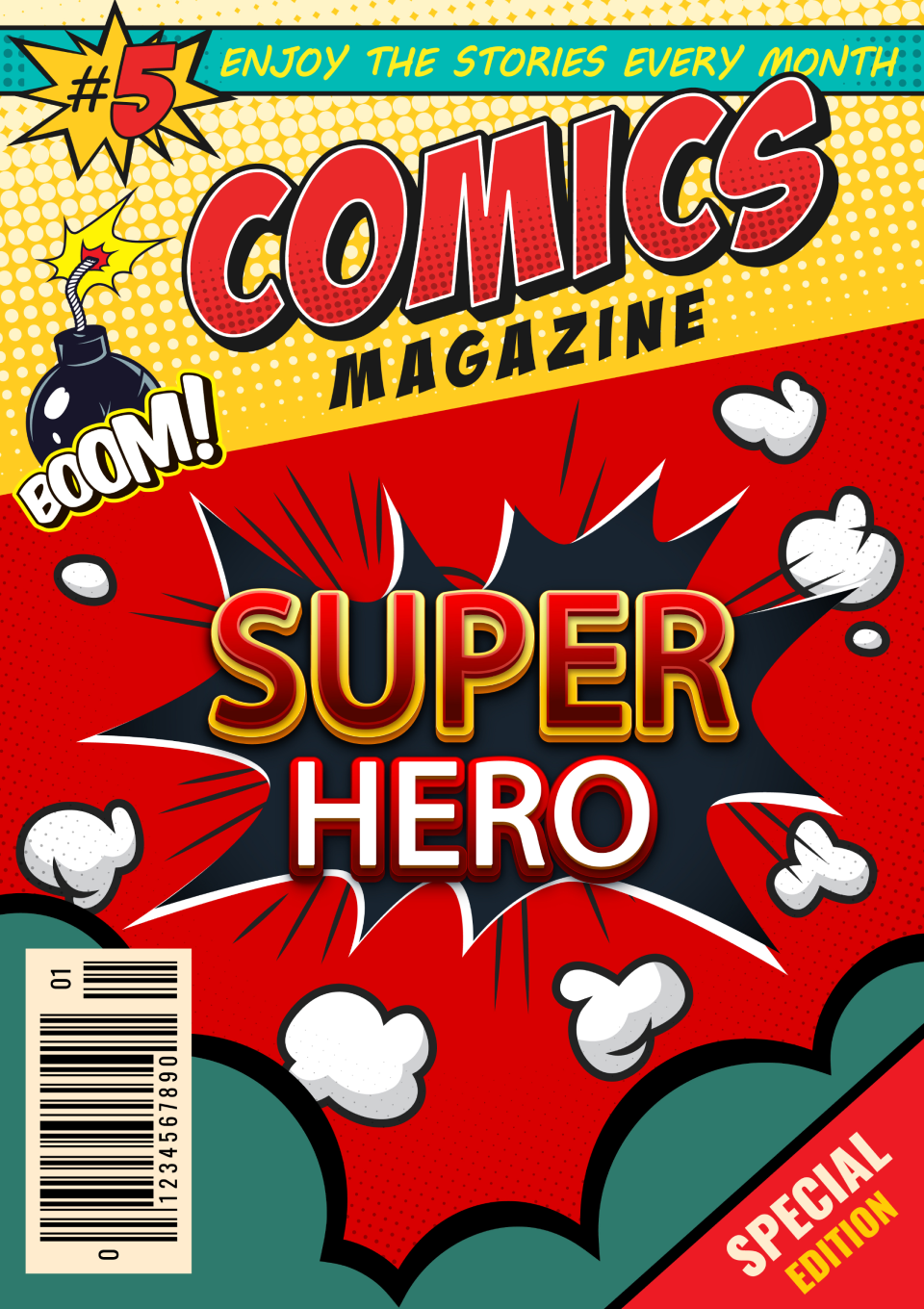 super hero comics